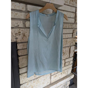 Women's L'AGENCE Tank Top Size 6 Blue